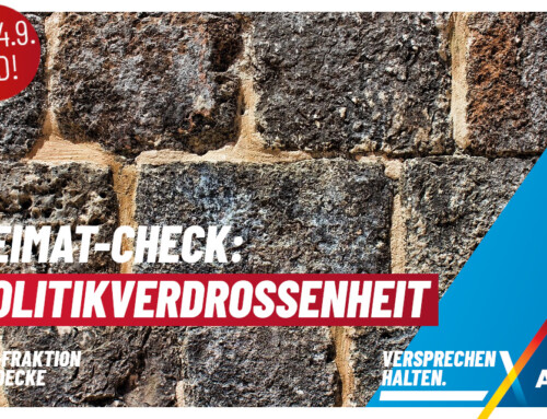 Heimat-Check – Politikverdrossenheit