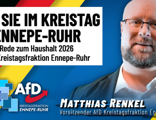 Kreishaushalt 2026: Schluss mit dem „Weiter so!“ – Das falsche Signal für den Ennepe-Ruhr-Kreis!