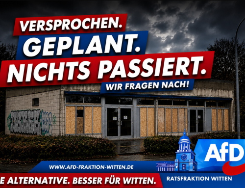 Stillstand statt Fortschritt auf dem Schnee in Witten: Die AfD fragt nach!